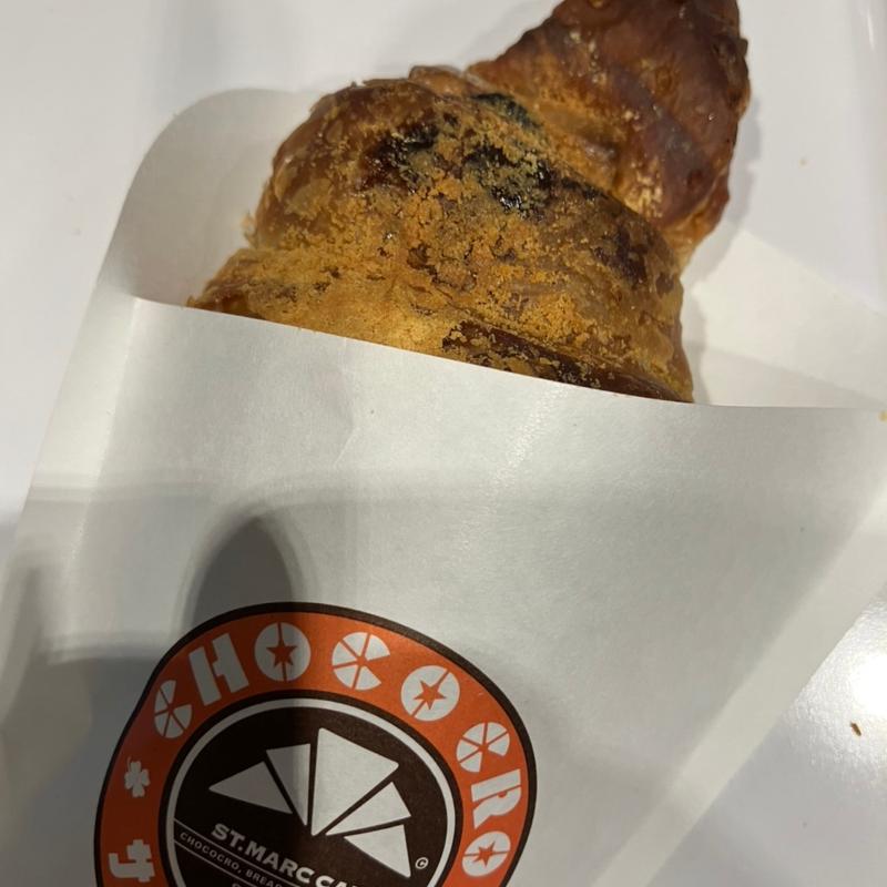 プレミアムチョコクロ桔梗信玄餅(サンマルクカフェ 札幌ル・トロワ店)