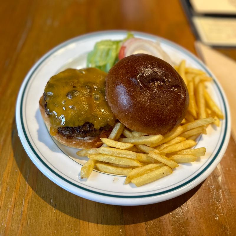 黒毛和牛チーズバーガー(デモデヘブン 相模原店)