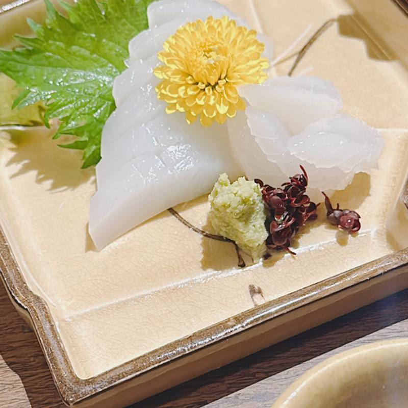 お造り 紋甲いか(月の蔵人 （つきのくらびと）)