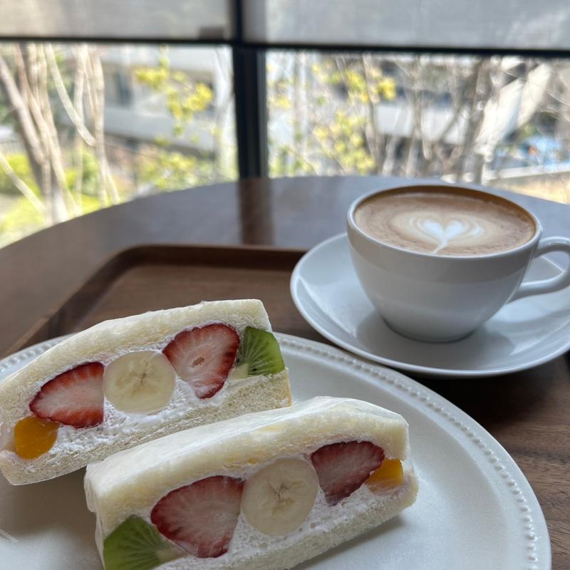 フルーツサンド(神乃珈琲 川崎有馬店)