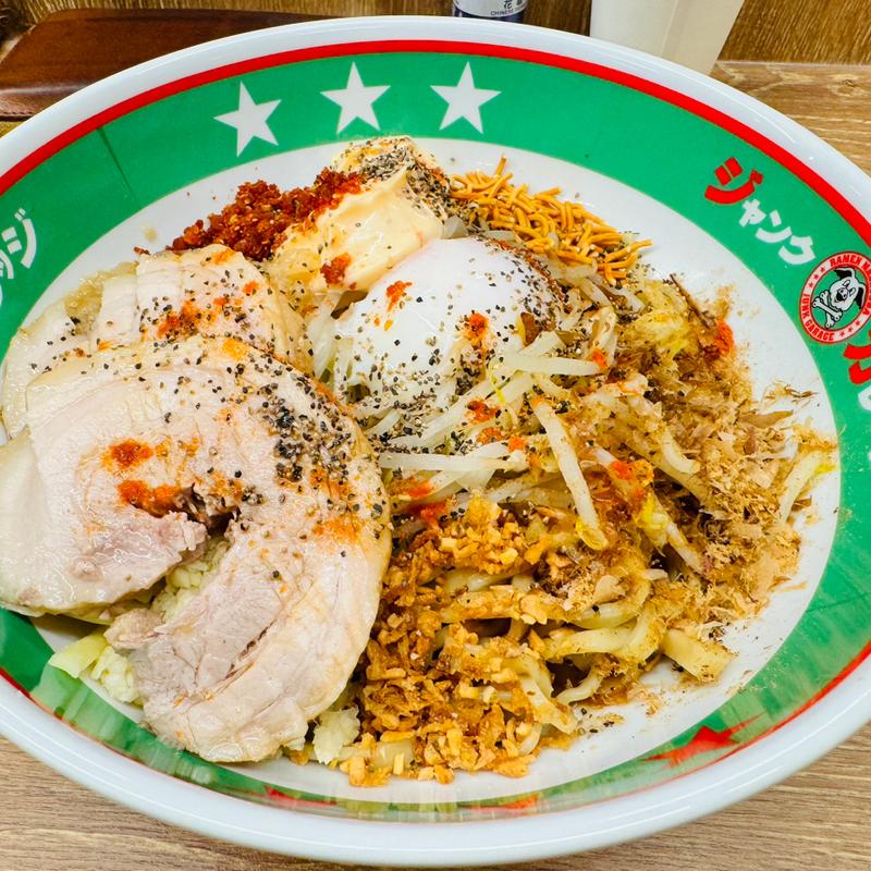 たまごまぜそば＋LINEサービスチャーシュー1枚(ジャンクガレッジ加須店)