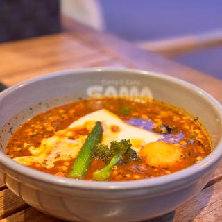 キーマ納豆カリー(Curry&Cafe SAMA 神田)