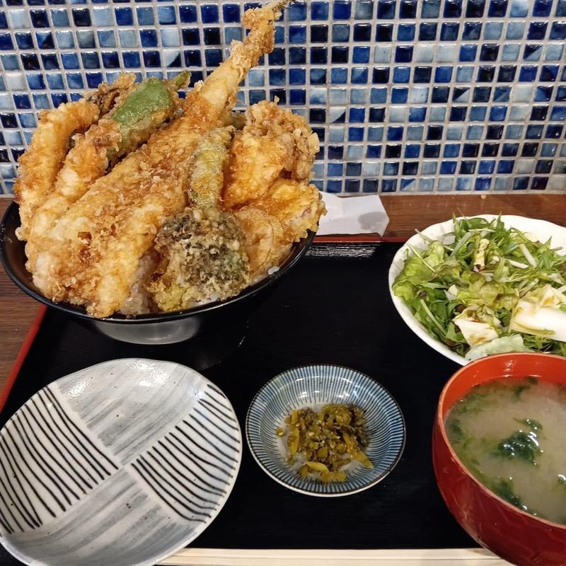 天丼(大衆酒場 朝霞 ミフネ)