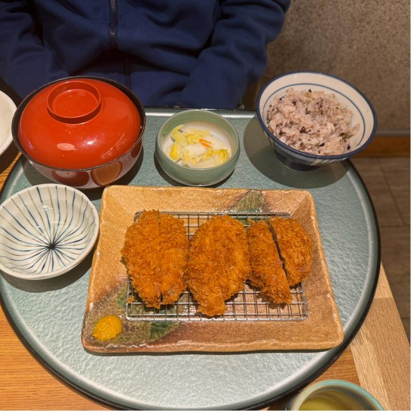 ヒレかつ定食(かつ敏 上尾店)