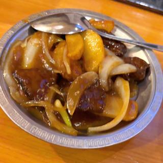 牛カレー炒め（小皿）(百番 戸越銀座店)