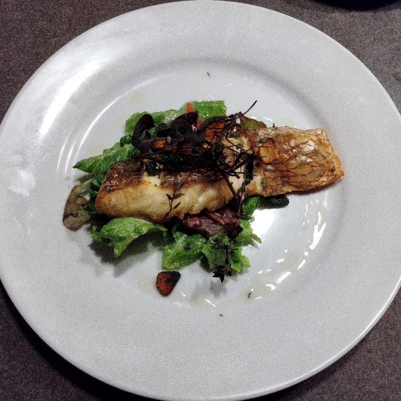 CENA COMPLETO(ディナーコース)　魚料理(トラットリア た喜ち 高砂店)