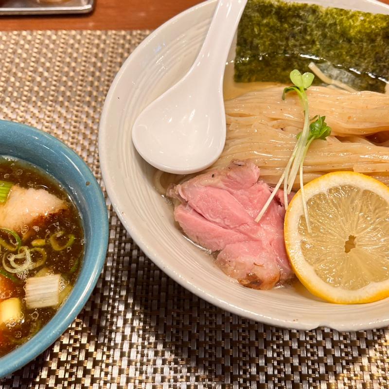 鴨汁昆布水つけ麺(麺処はら田)