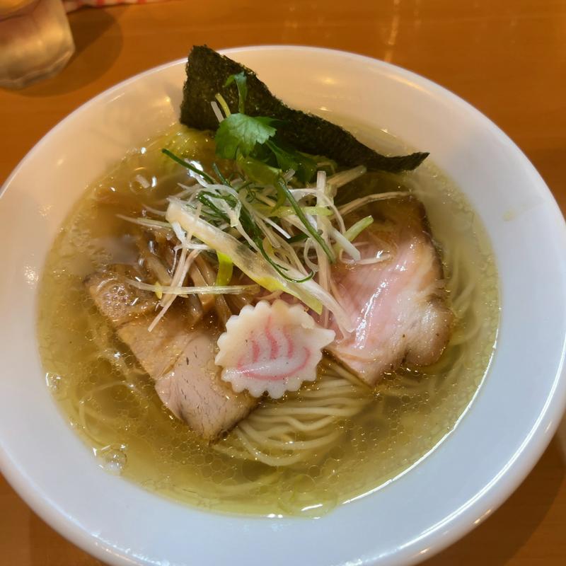 貝だし塩ラーメン(魂麺  （コンメン【旧魂麺 まつい】）)