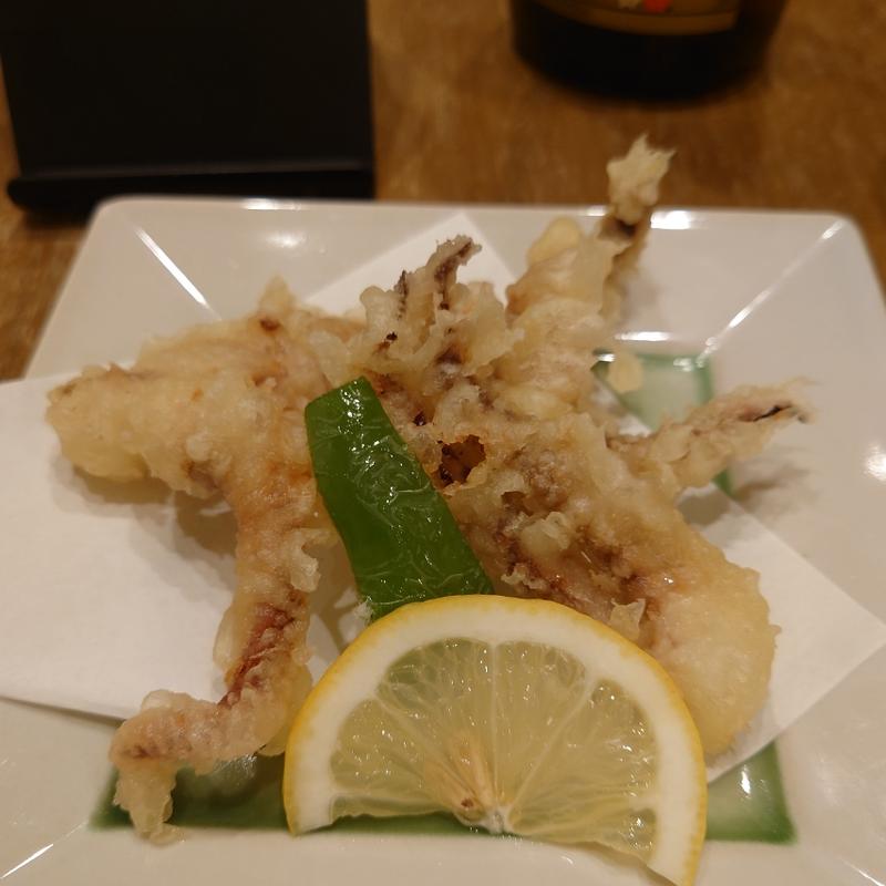 イカゲソ天(青荷山荘 )