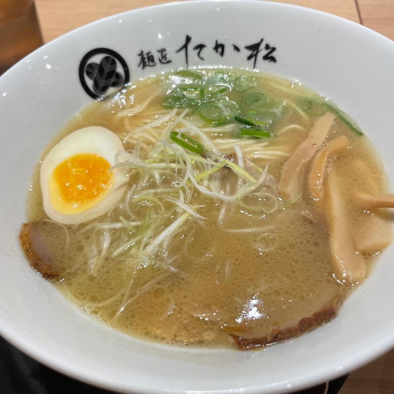 煮干し香るらぁ麺(麺匠たか松 京都駅ビル拉麺小路店)
