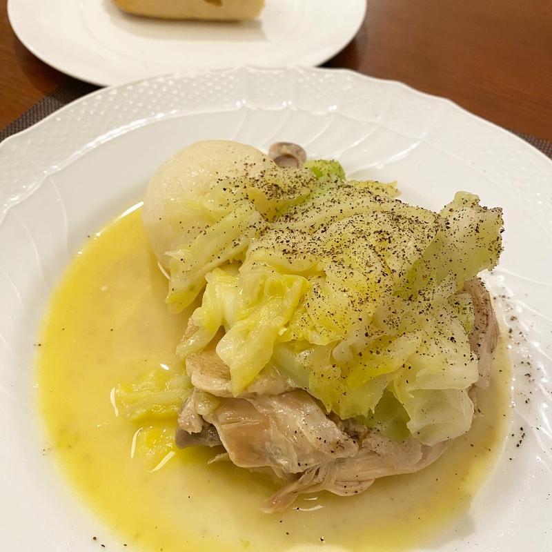 鶏もも肉のポトフ仕立て(シェ大竹)