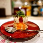 半熟味玉と辛子明太子のポテトサラダ(エリアゼロニーニー)
