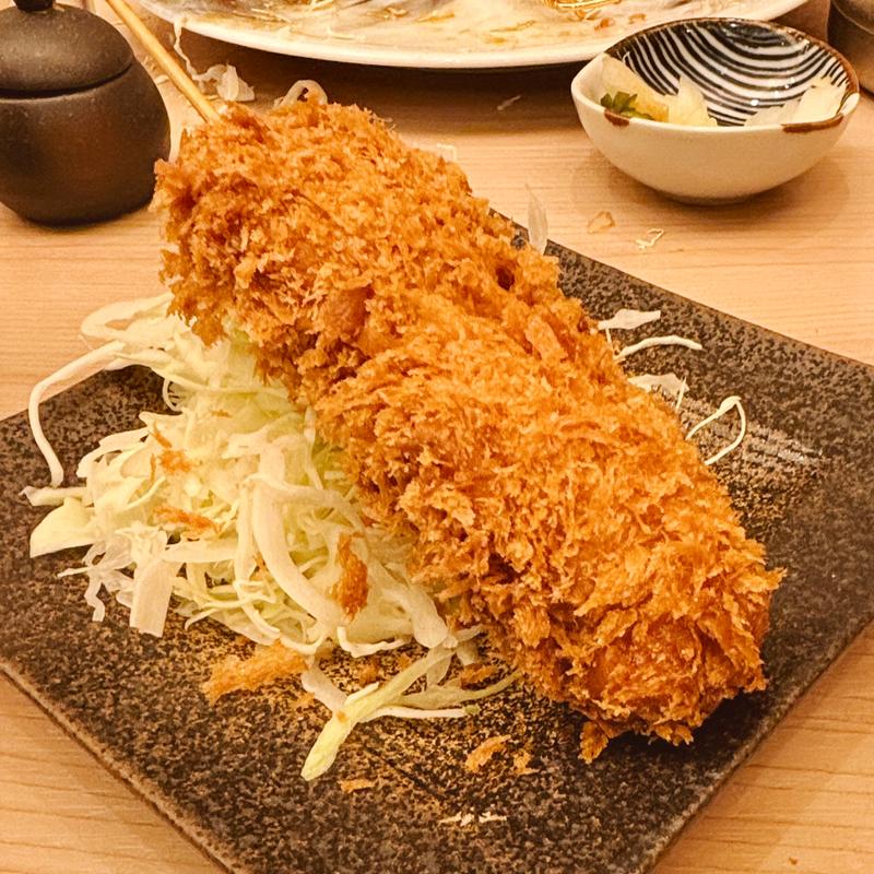 ジャンボ串カツ(とんかつ神楽坂さくら五反田店)