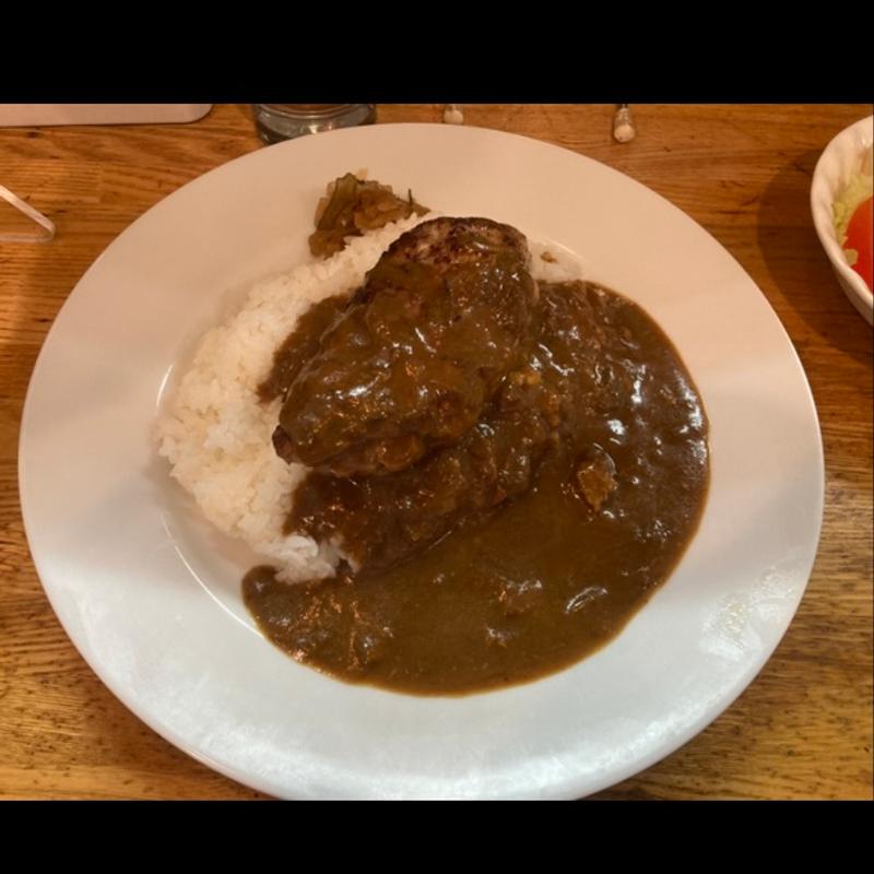 ハンバーグカレー(洋食工房 ジェンコ)