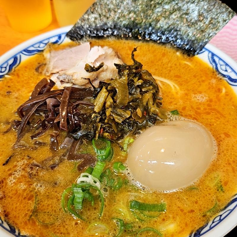 からかめん(味玉)(博多らーめん由丸製麺所 平和島店)