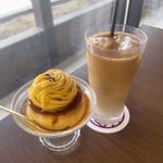 昭和レトロプリン安納芋クリームセット(小春や珈琲)