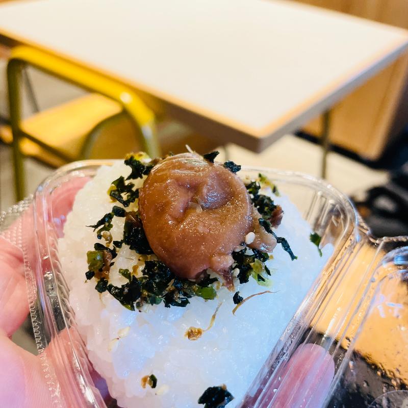 ふみこ農園の梅薬味(TARO TOKYO ONIGIRI 渋谷ミヤシタパーク店)
