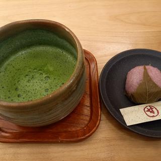 お抹茶(コメダ和喫茶 おかげ庵 横浜ランドマークプラザ店)