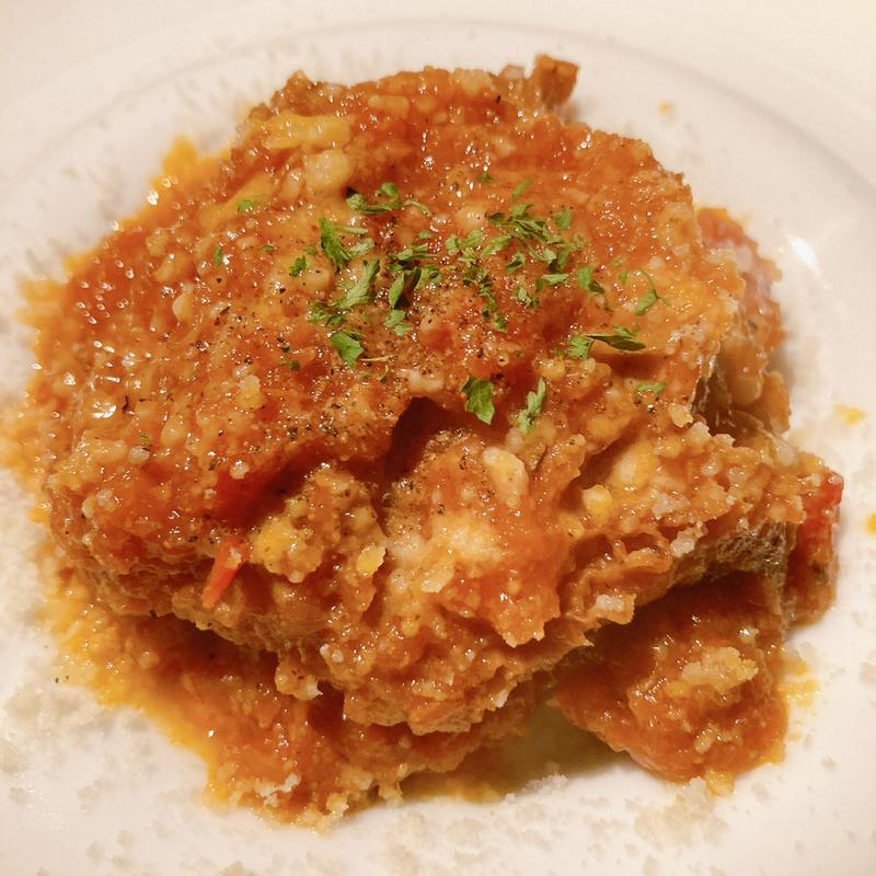 トリッパのトマト煮込み(WineBar Pluribus（ワインバープルリバス）)