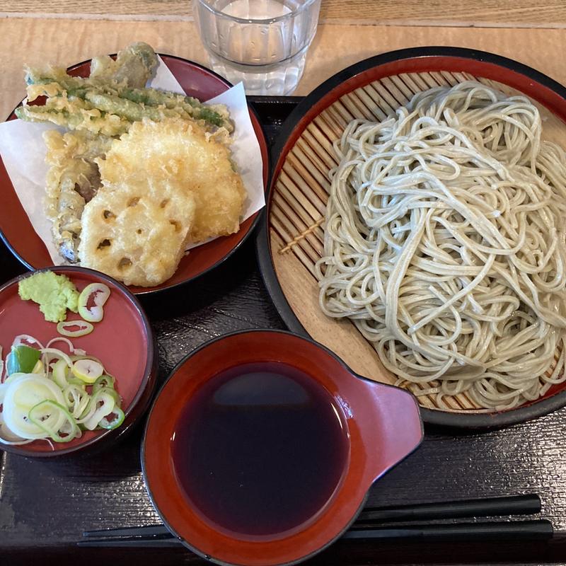 野菜天セット 大盛り(つぼみ家 四ツ谷店)