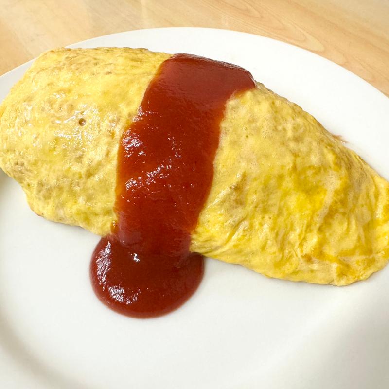 オムライス(デンスケ食堂)