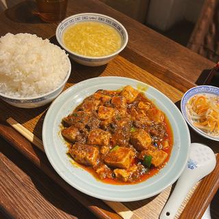 麻婆豆腐セット(燕酒家)