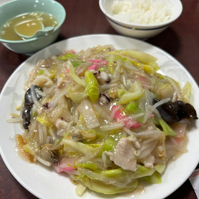 皿うどんセット　セット(長崎飯店 高田馬場駅前店 （ナガサキハンテン）)