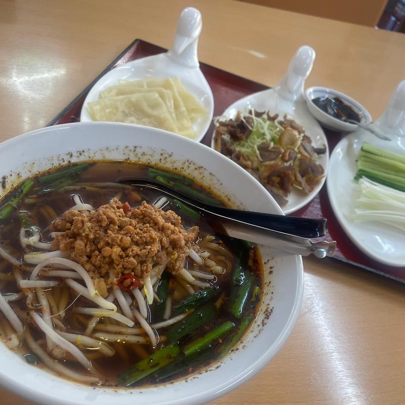 激辛台湾ラーメンと北京ダック(天福)