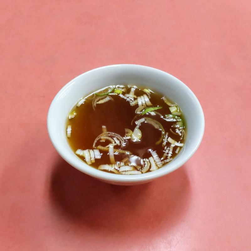 チャーハンスープ(御崎飯店)