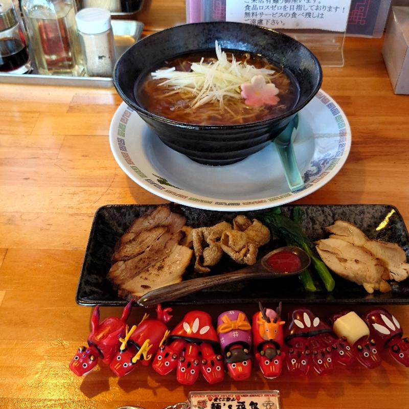 鶏だし春らーめん(げんこつ屋)