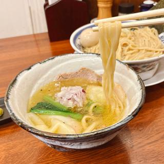 特製鰹昆布水つけ麺(塩)(中華そば 千乃鶏（センノトリ）)