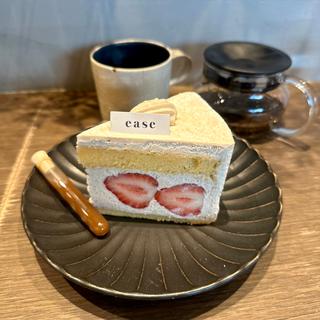 苺と黒糖のショートケーキ(ease)
