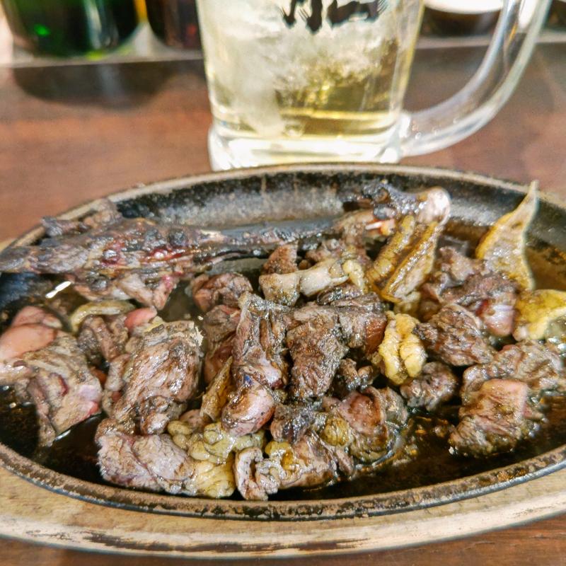 もも炭火焼き(黒)(嘗胆)