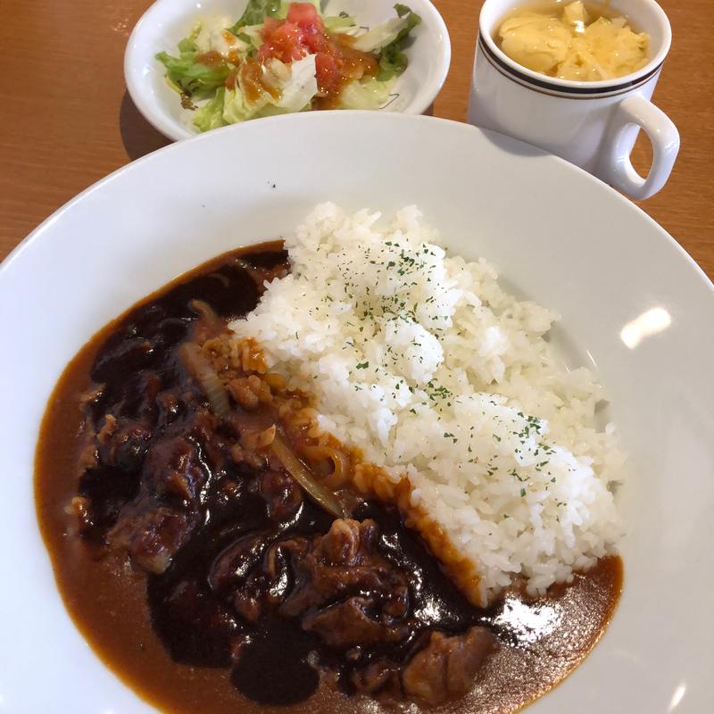 洋食屋さんのでみハヤシライス ランチ(ココス 足立保木間店)