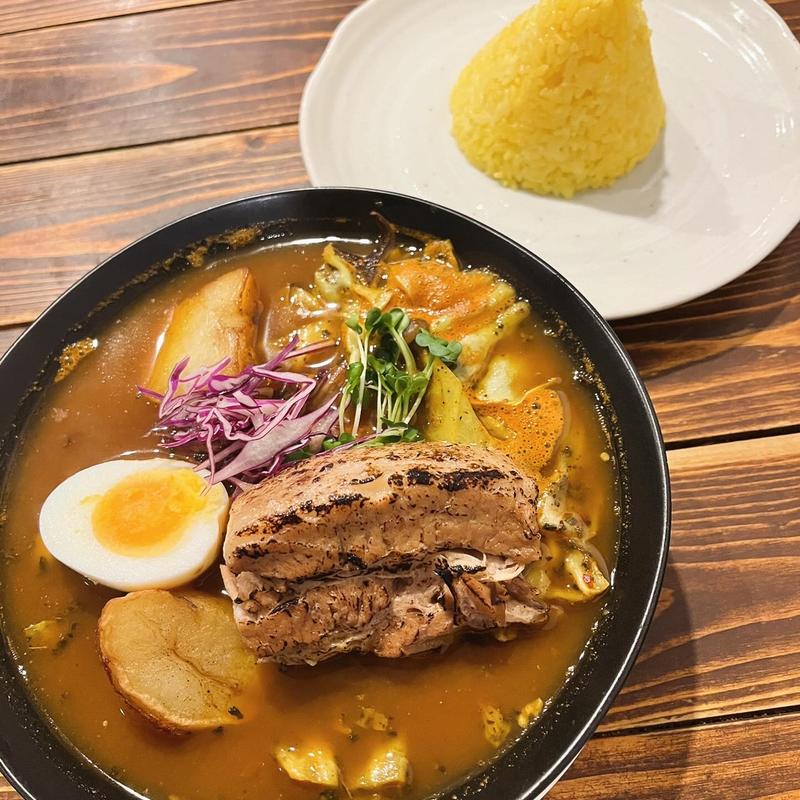 スープカレーポーク(シドミド spice&café Sid Mid)