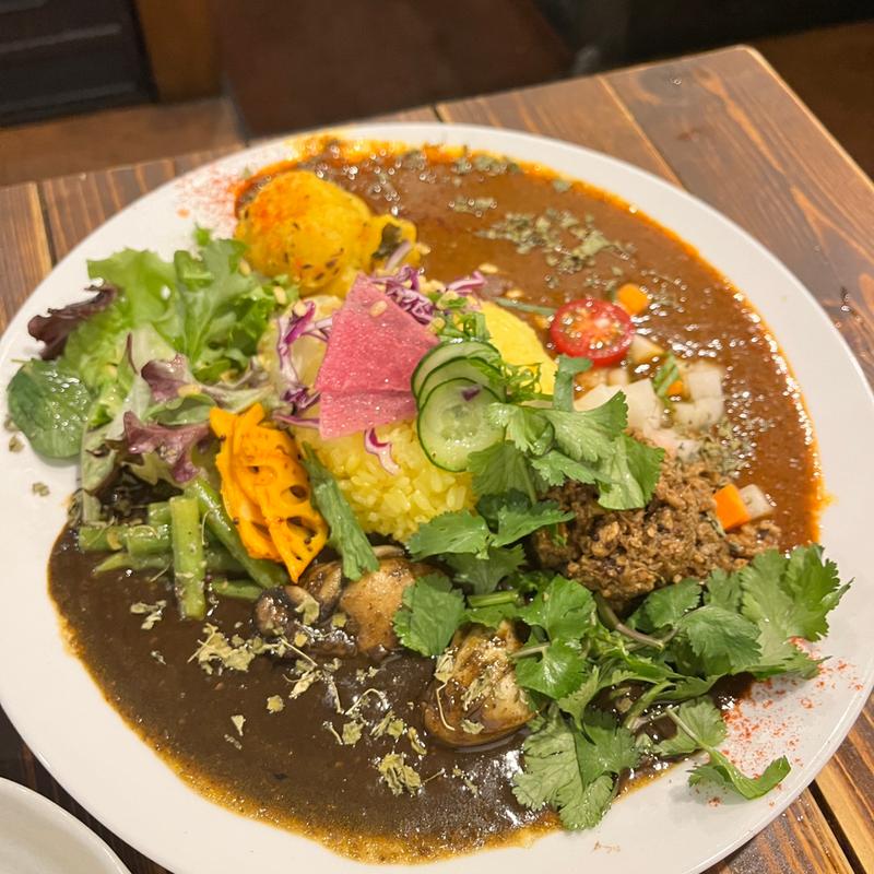 限定スパイスキーマカレー(シドミド spice&café Sid Mid)