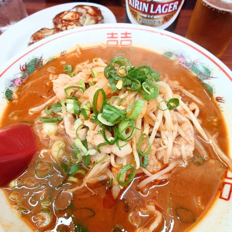 辛味噌ラーメン(松屋食堂)