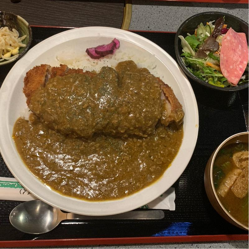 カツカレー(肉の丸長渡辺精肉店 )