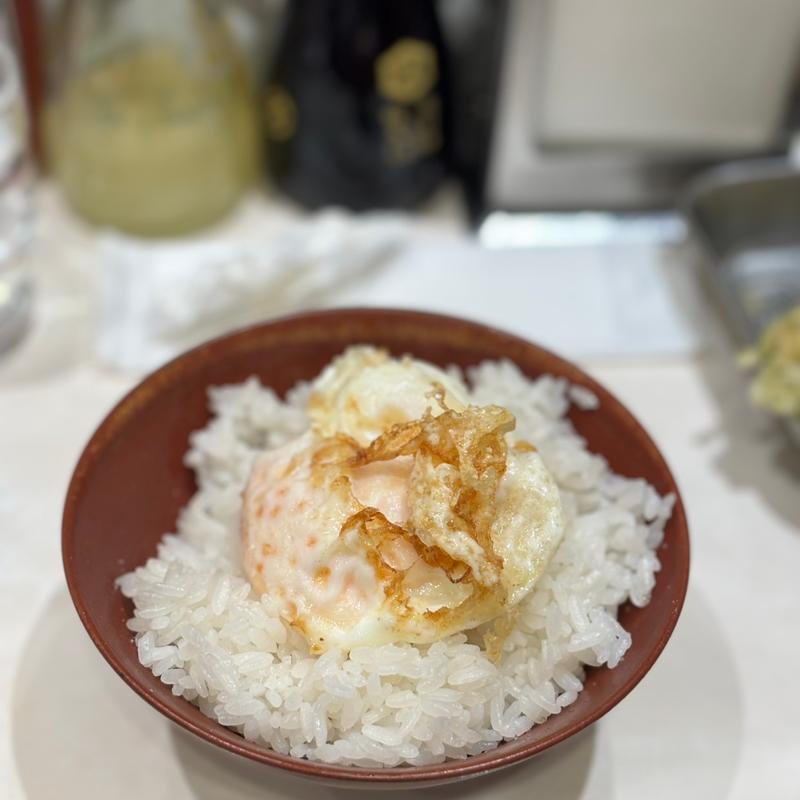 揚げ玉子ご飯(麺散)
