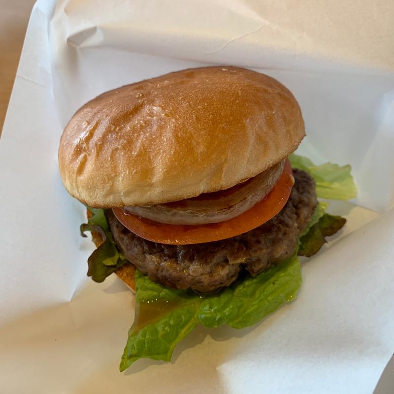 鹿ばぁーがー(道の駅たばやま TABAテラス（軽食堂Ｒ４１１）)