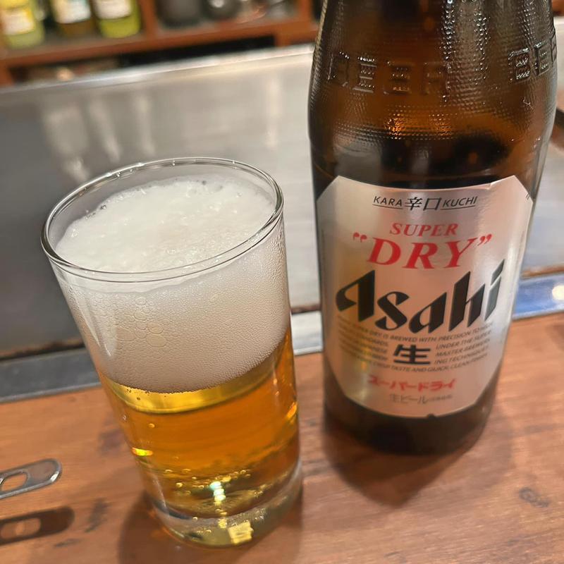 瓶ビール(とっとん お好み焼き 名谷店)