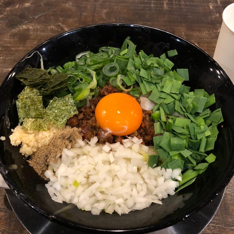 台湾まぜそば(自家製麺オオモリ製作所)