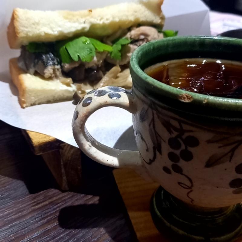 鯖サンド(きりん珈琲)