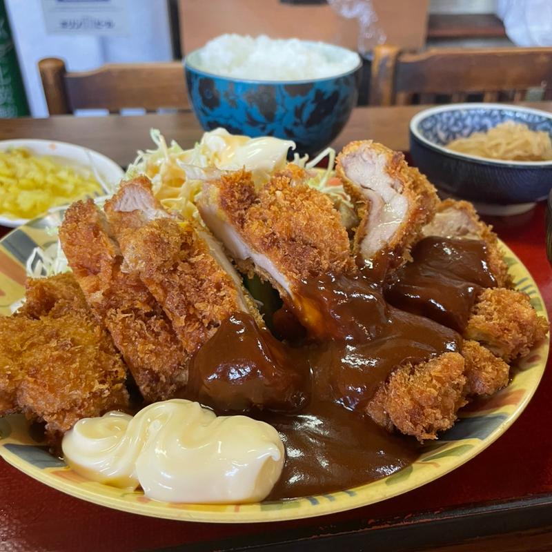 チキンカツ定食(松の家 )