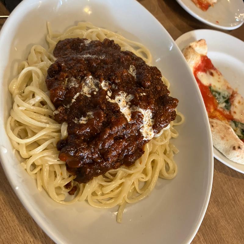 日本一おいしいミートソースのっけ麺(トスカーナ 吉祥寺店 （TOSCANA）)