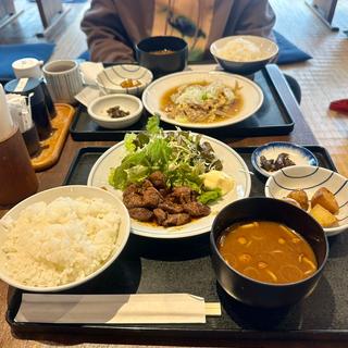 牛ハラミ定食(ほの字 渋谷店)
