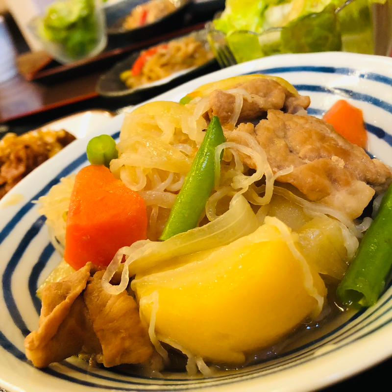 肉じゃが_日替わりランチ(食彩空間 たつ家)