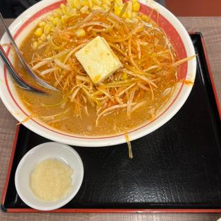 ネギ味噌ラーメン 半麺(みそのめん王)