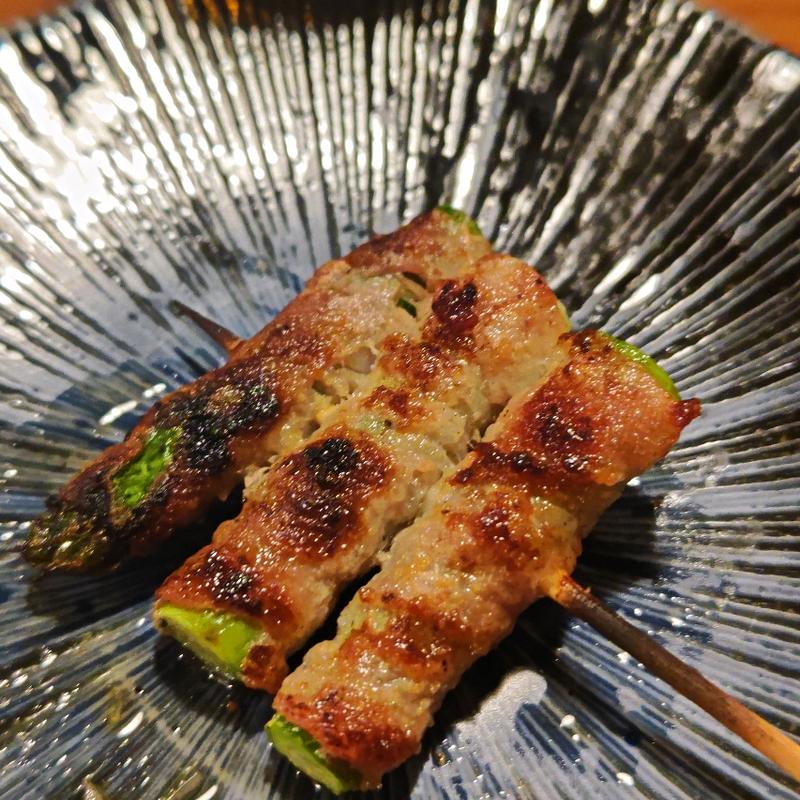 アスパラ巻き(友酒家)