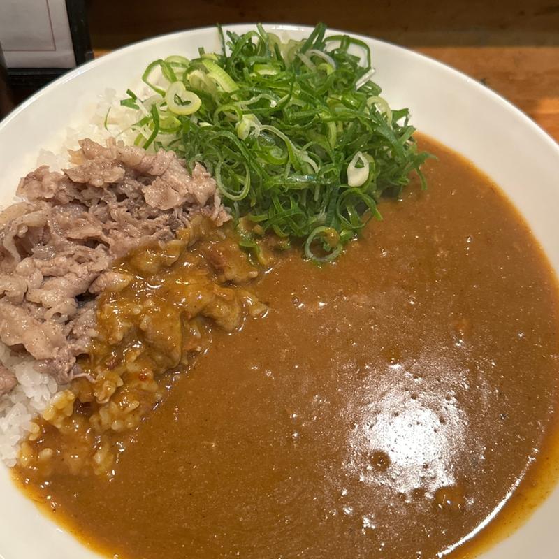 ネギビーフカレー(モジャカレー 新大阪本店)